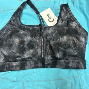ZYIA Black Criss-Cross Sports Bra Intimates & Sleepwear